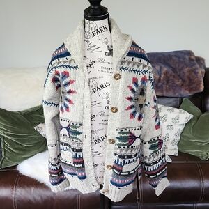 NWT Sundance Lost Horizons Sunburst Nepal Cardigan SZ S